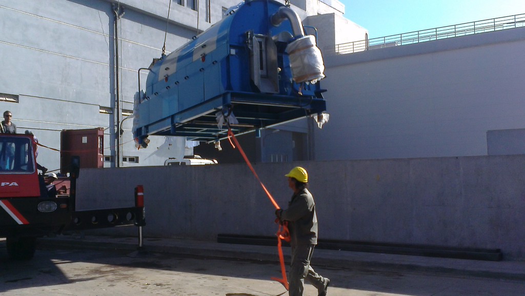 Descenso de la maquina